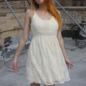 White Lace Dress